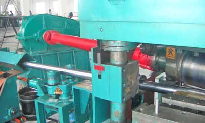 Centerless lathe straightening roller-ray machine line unit